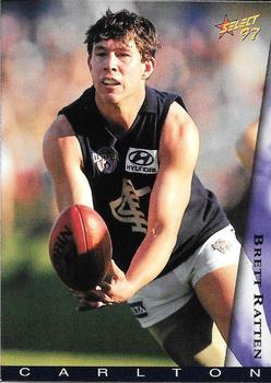 1997 Select AFL Ultimate Series #77 Brett Ratten Front